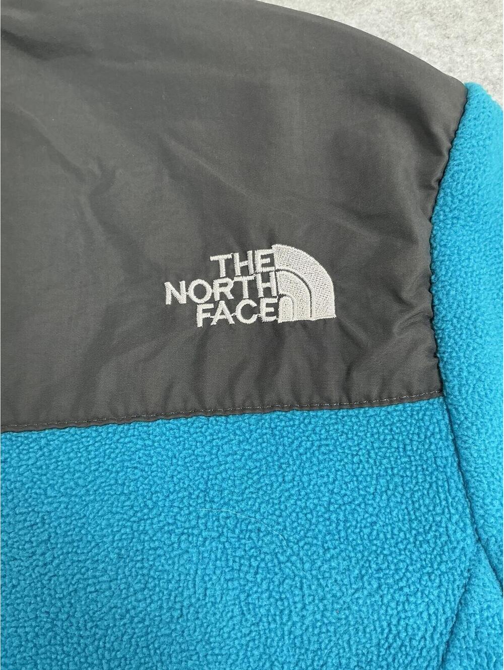 The North Face Polartec Fleece Jacket Blue Gray Full Zip Women's XS - Picture 4 of 14